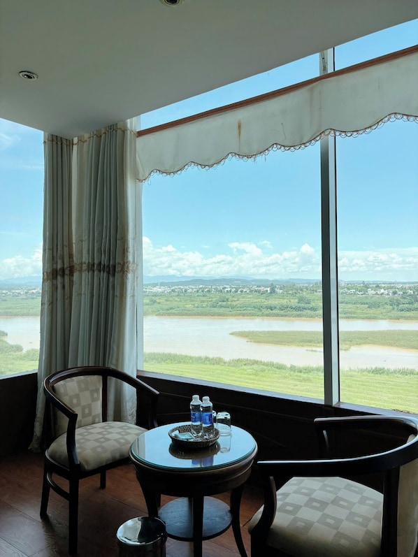 View from room - Thien An Riverside Hotel (Quang Ngai)