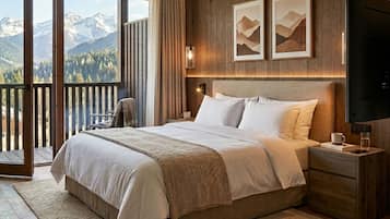 Habitación Elite | Caja fuerte, escritorio, espacio para trabajar con un portátil