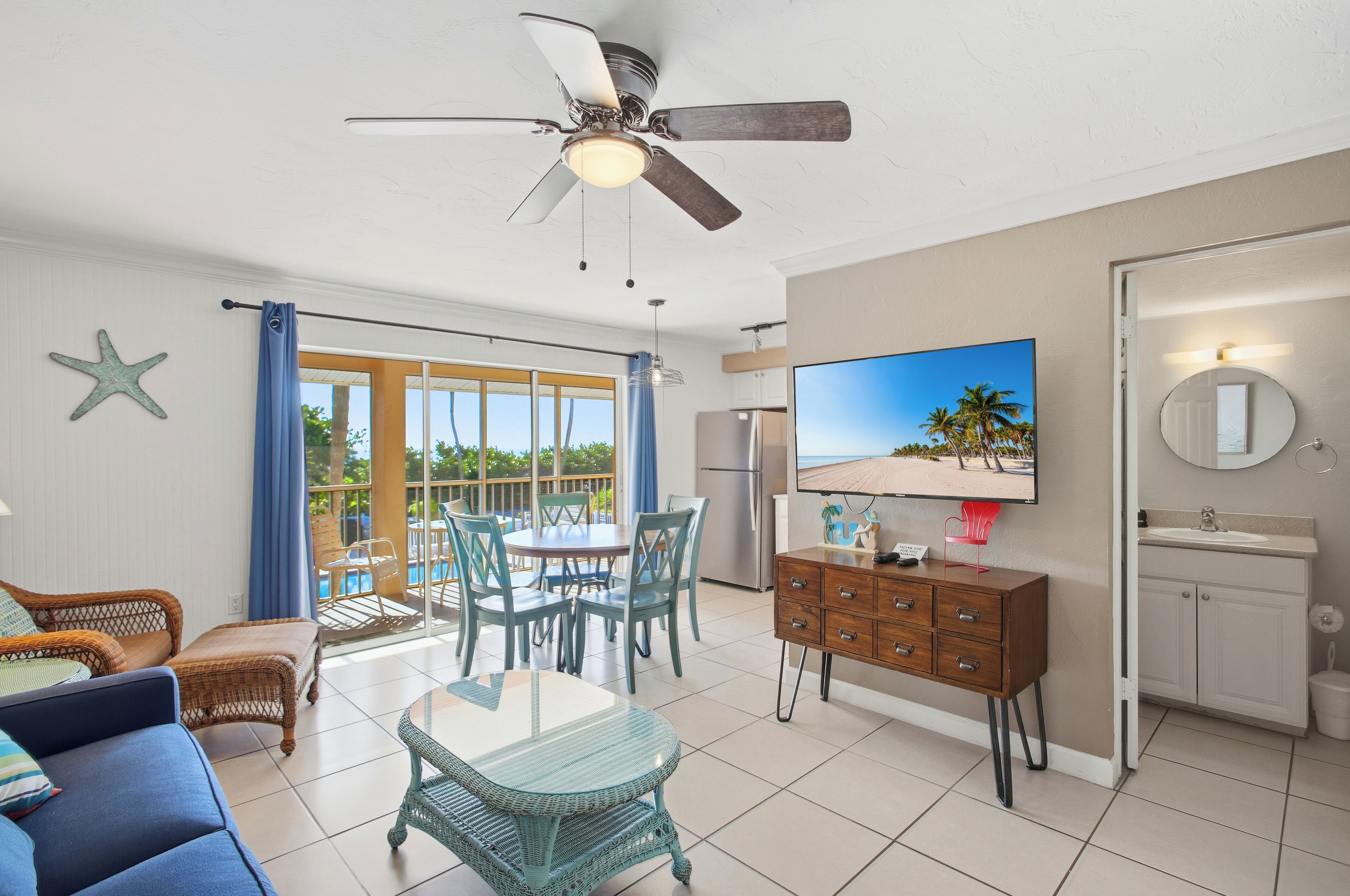 TV, DVD player, stereo, offices