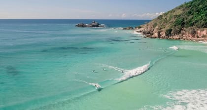 Private Beachfront Bungalow. Pet-Friendly!