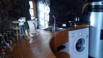 Ferienhaus, 2 Schlafzimmer, Meerblick | Badezimmer | Dusche, kostenlose Toilettenartikel, Handtücher