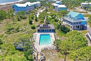 Exterior - Quiet Neighborhood, Gulf Front Community Pool & Hot Tub ~ Beach Haven (Cape San Blas)