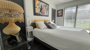 Double Room (Roxane) | Iron/ironing board, free WiFi, bed sheets