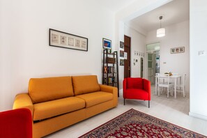 Smart TV, books - Free Wi-Fi, flat in the center of Palermo - Self check-in (Palermo)