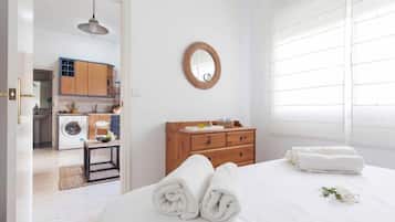 1 Schlafzimmer, Bügeleisen/Bügelbrett, Internetzugang, Bettwäsche