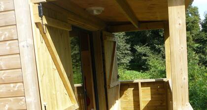 Cabin fully equipped, comfortable, quiet, in the Bay of Mont Saint-Michel