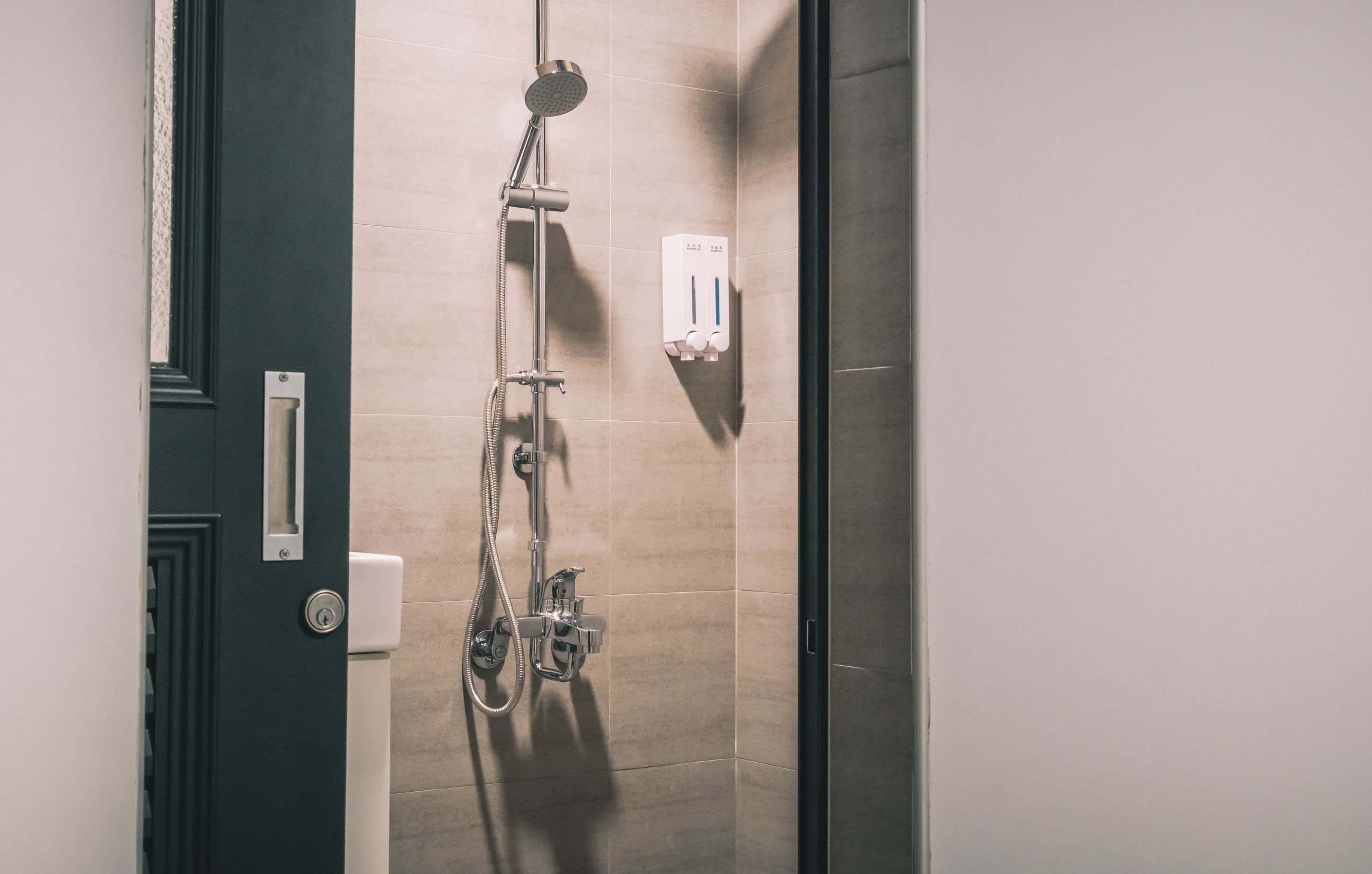 Standard Suite, 1 Double Bed, No Windows, Tower | Bathroom | Shower, deep soaking tub, hair dryer, slippers