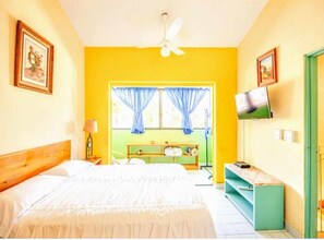 2 bedrooms, iron/ironing board, Internet, bed sheets