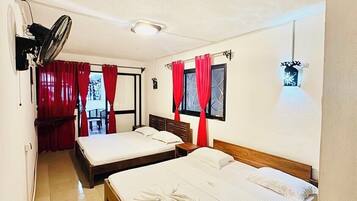 In-room safe, blackout curtains, rollaway beds, free WiFi