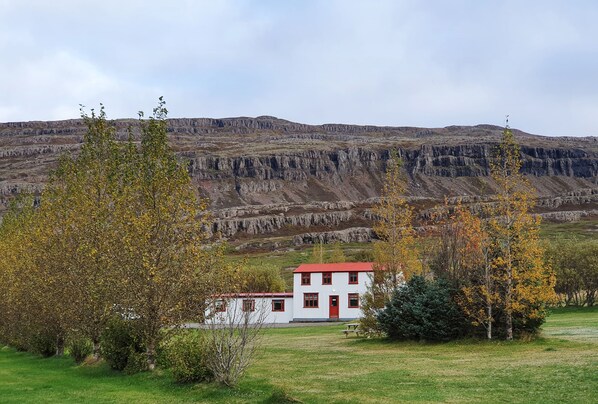 Façade de l’hébergement