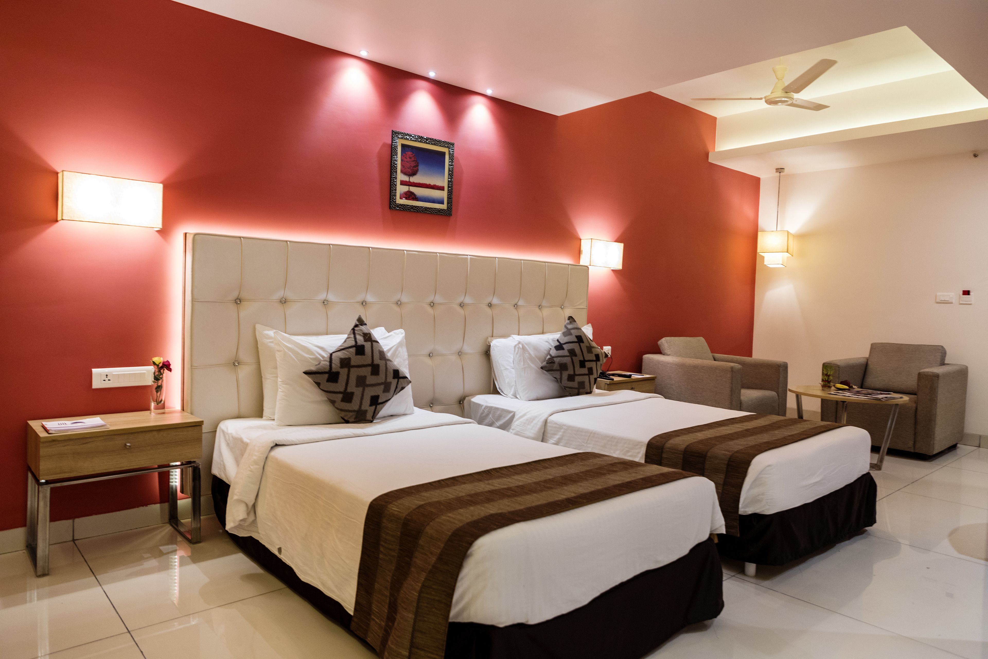 superior room, 1 king bed | 1 bedroom, in-room safe, iron/ironing board, free wifi