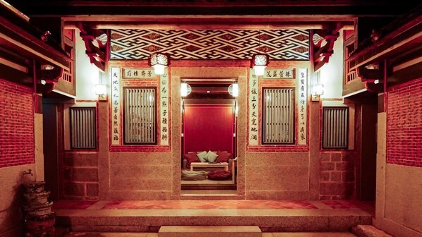 Entrada de la propiedad