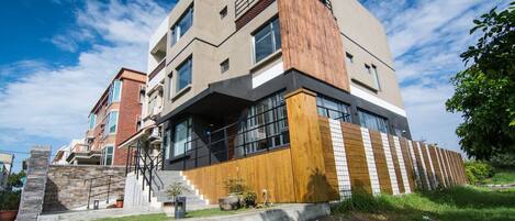 Fassade der Unterkunft