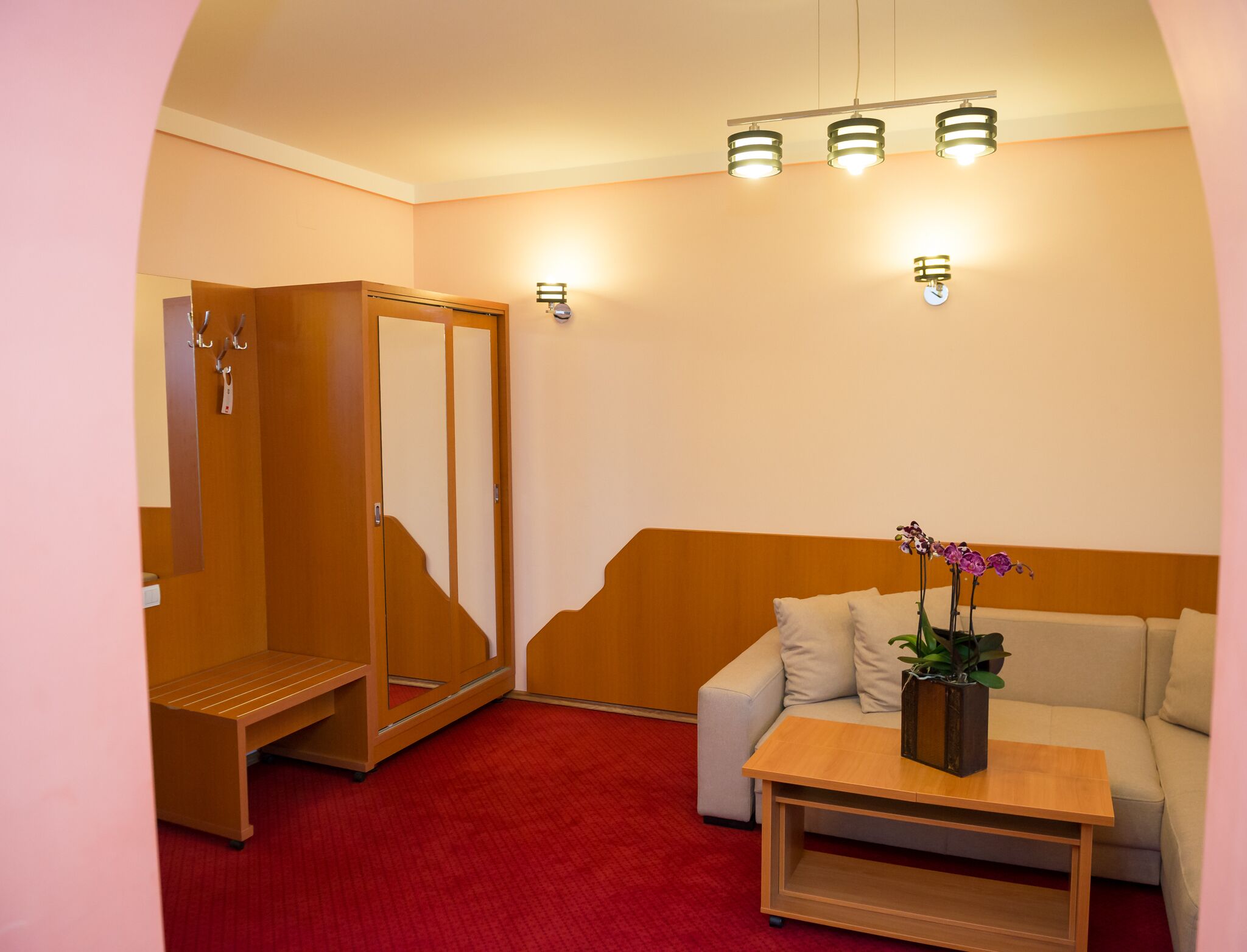 junior suite, 1 double bed with sofa bed | minibar, desk, blackout curtains, soundproofing