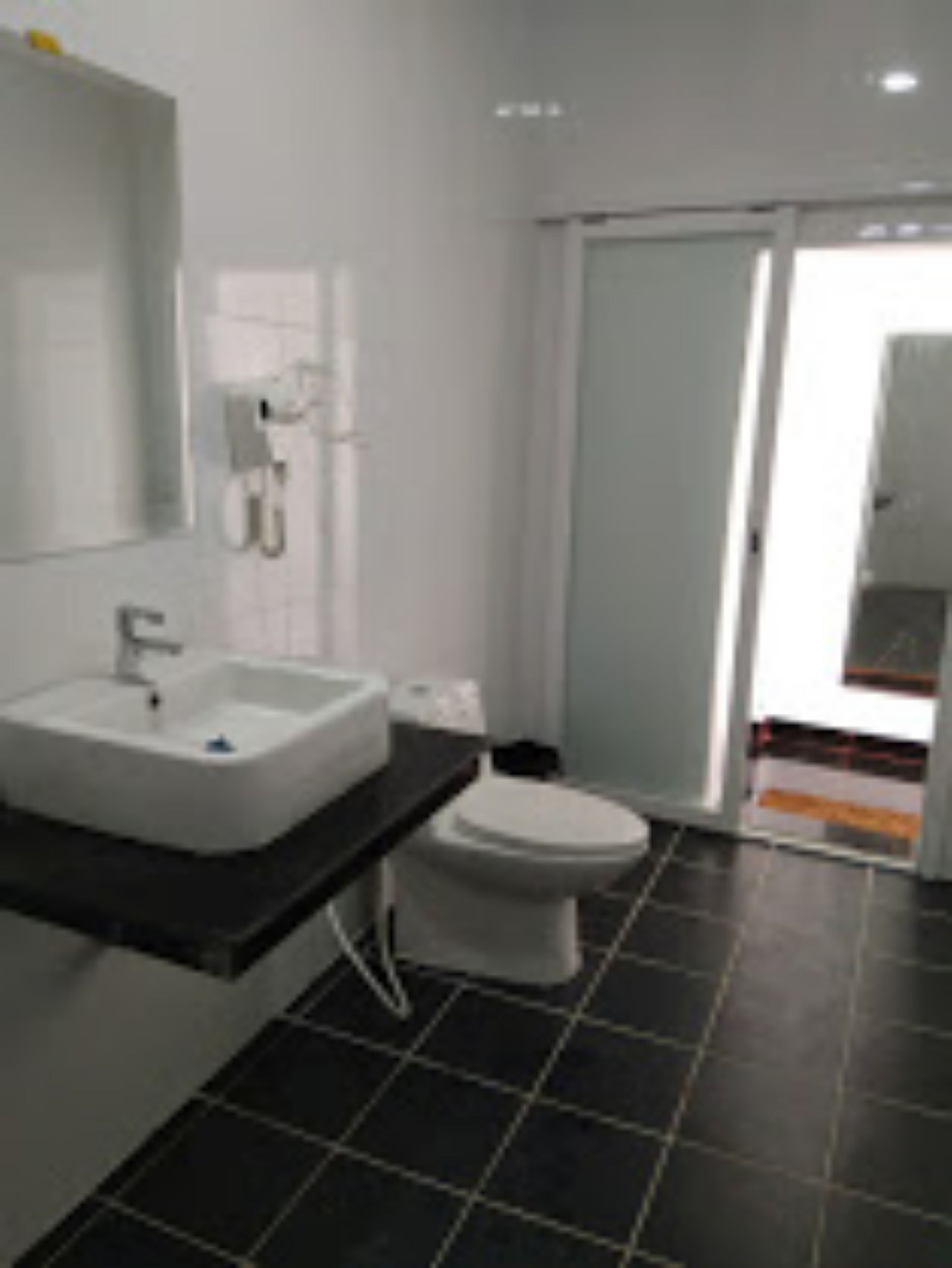 Deluxe Twin Room | Bathroom | Shower, free toiletries, hair dryer, slippers