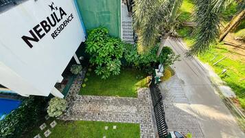 Overnatningsstedets facade