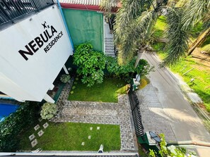 Fachada da propriedade