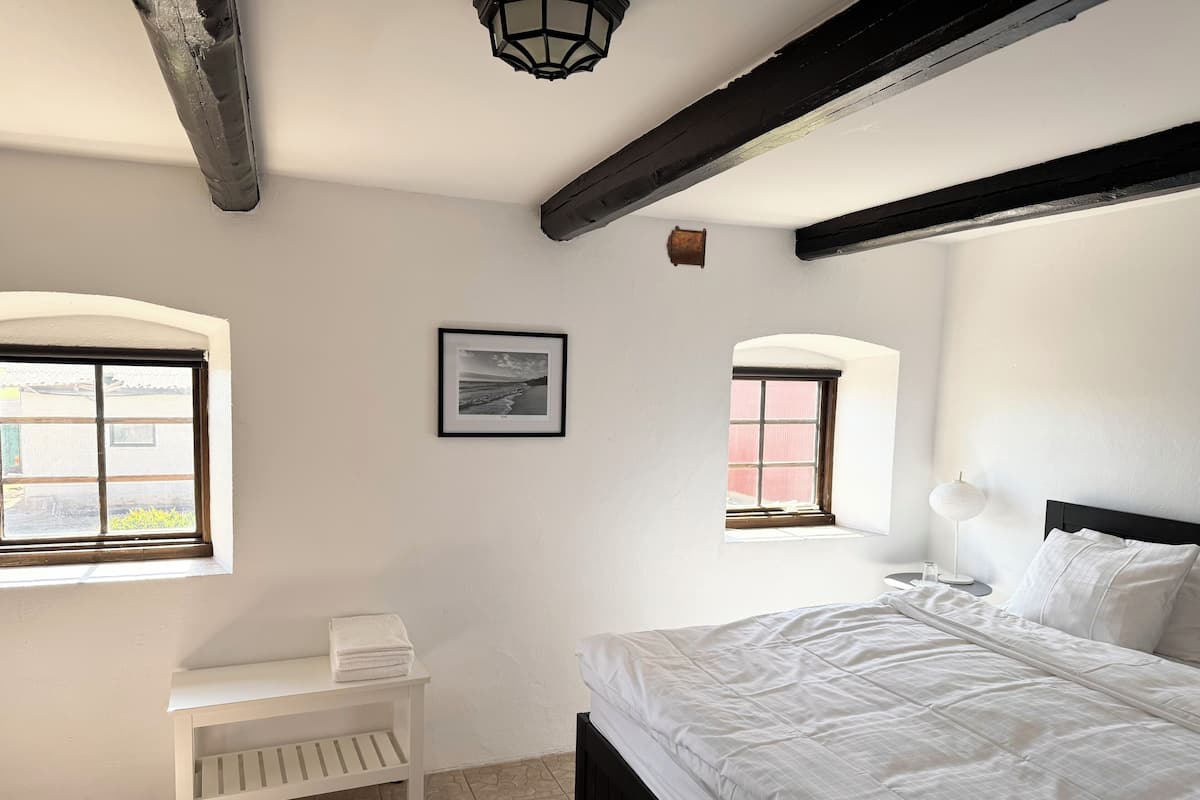 Double Room | Premium bedding, down comforters, iron/ironing board, free WiFi