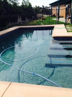 Alberca al aire libre 