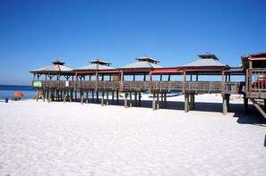 On the beach