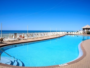 Uppvärmd pool