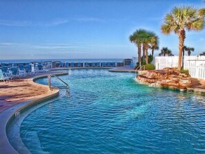 Pool - Majestic Towers 3rd floor 2 bedroom **TOWER 1 (Panama City Beach)