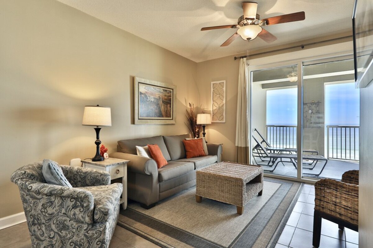 Grand Panama 5th Floor Gulf Front, Same Level As Walkover!