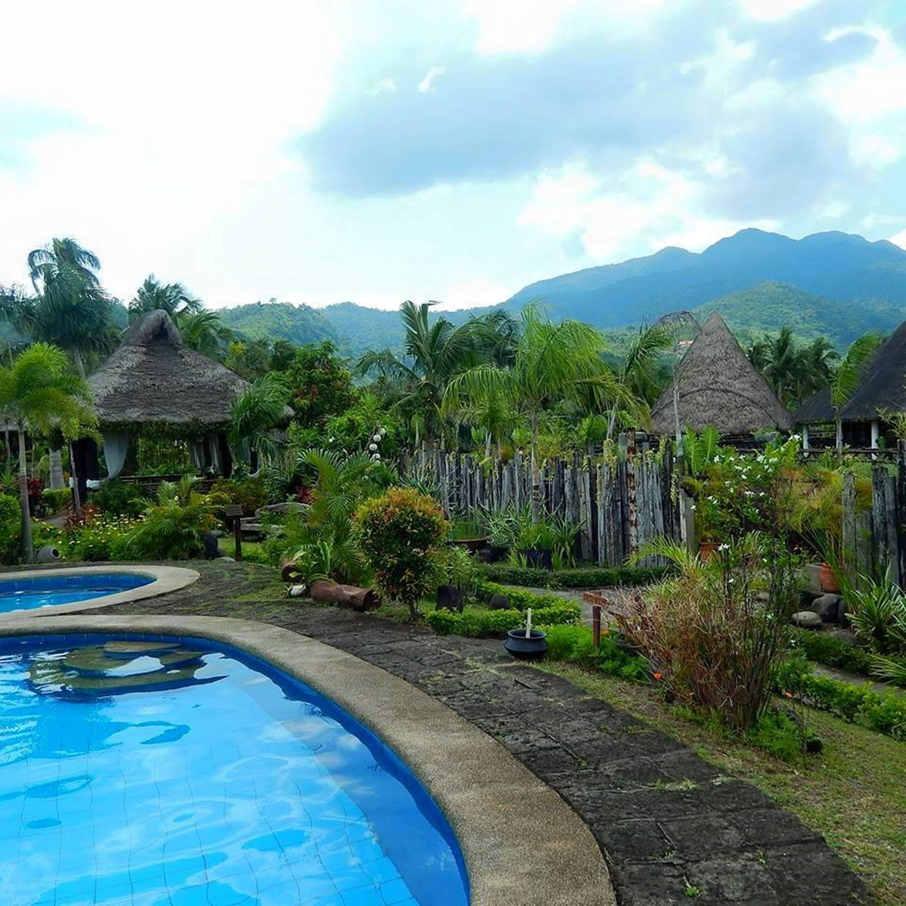 Indoor pool, outdoor pool