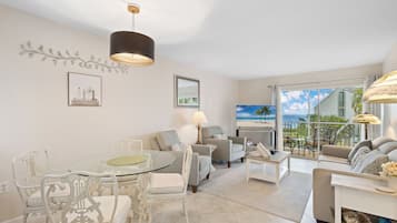 Télévision à écran plat, lecteur de DVD, chaßne hi-fi, espaces bureaux