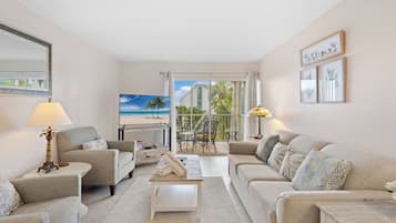 Télévision à écran plat, lecteur de DVD, chaßne hi-fi, espaces bureaux