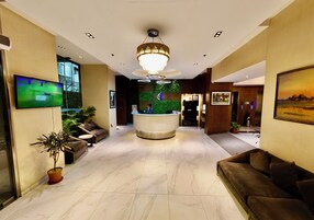 Sala de estar en el lobby