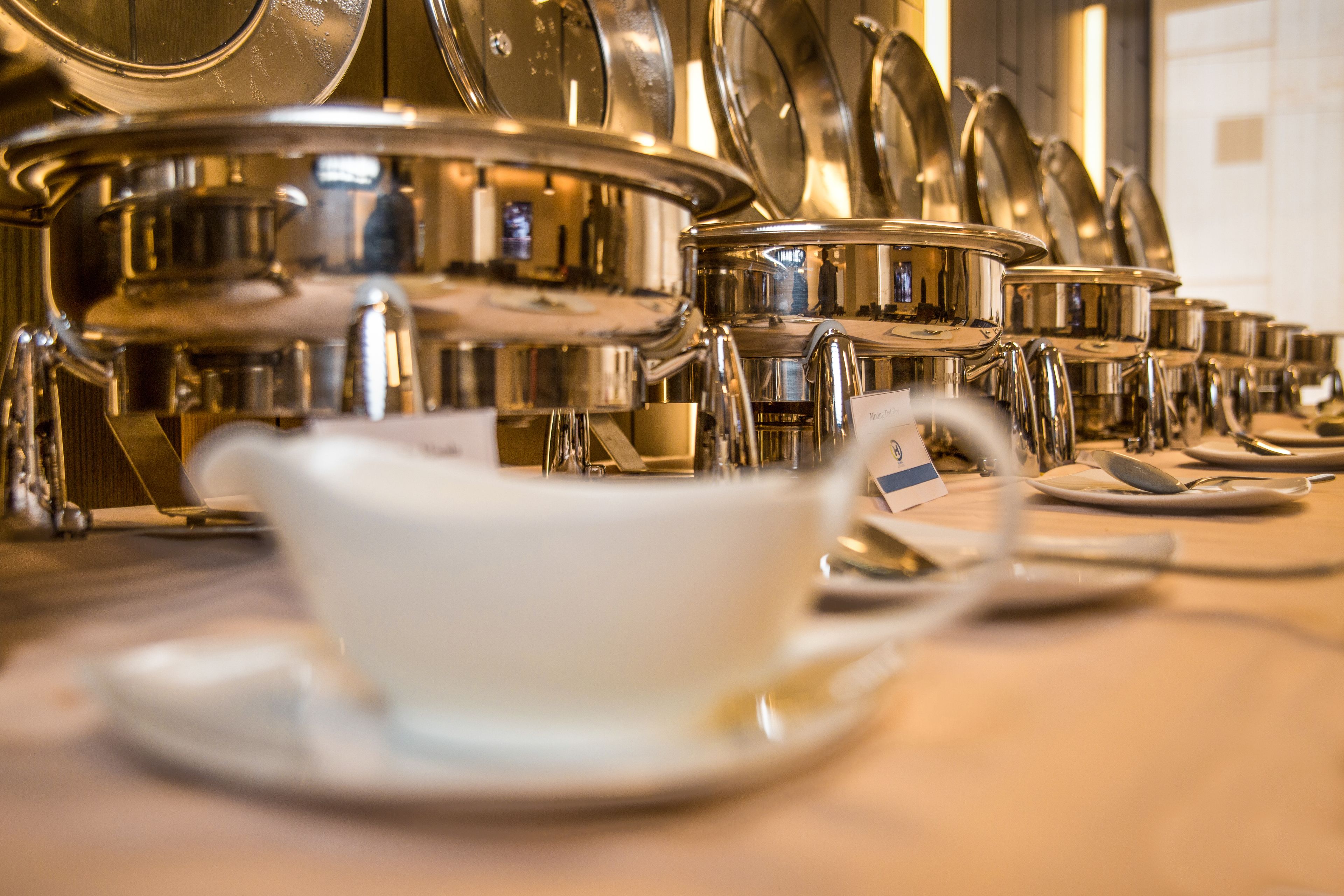 Morgenmadsbuffet hver dag mod et gebyr