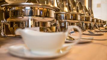 Morgenmadsbuffet hver dag mod et gebyr