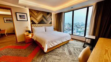 1 Schlafzimmer, Minibar, Zimmersafe, Schreibtisch