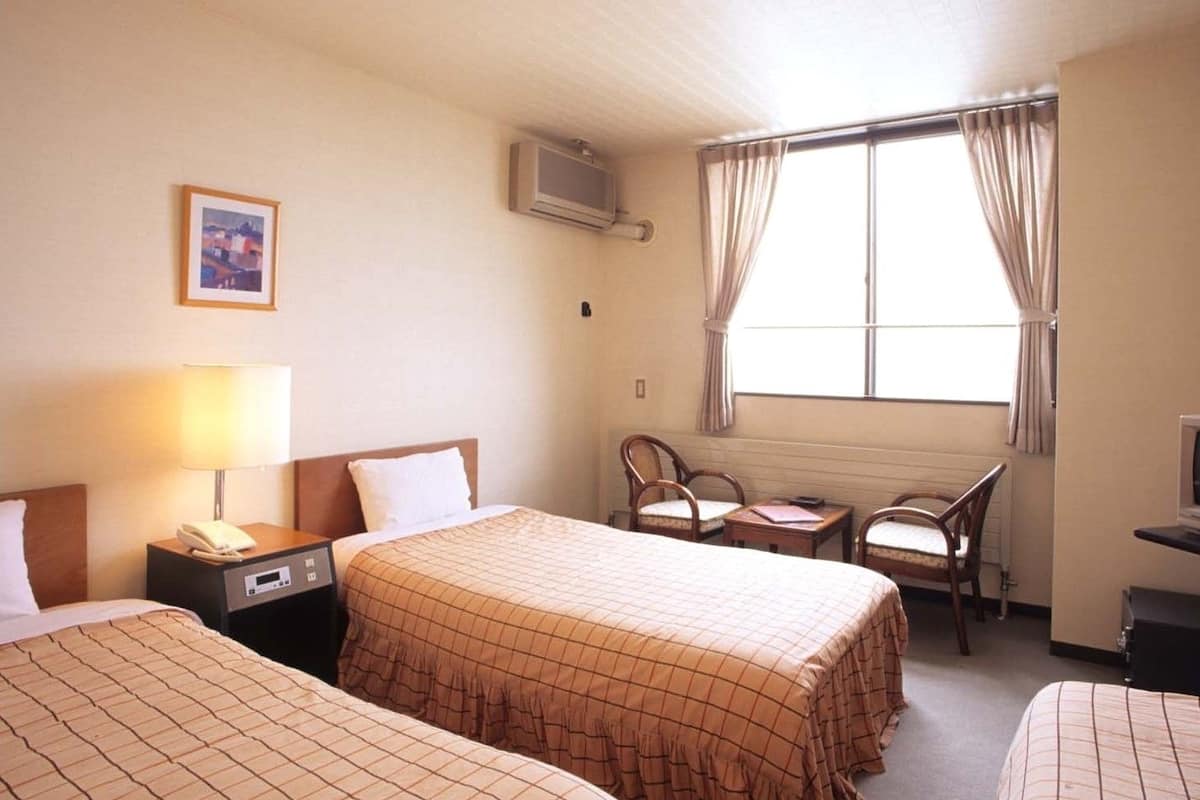 Chambre avec lits jumeaux | Wi-Fi gratuit, draps fournis