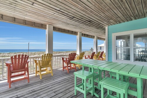 Luxury 6 Bdrm/6 Ba Gulf Front w/Private Pool and Great Views