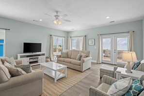 Smart TV, DVD player, video library