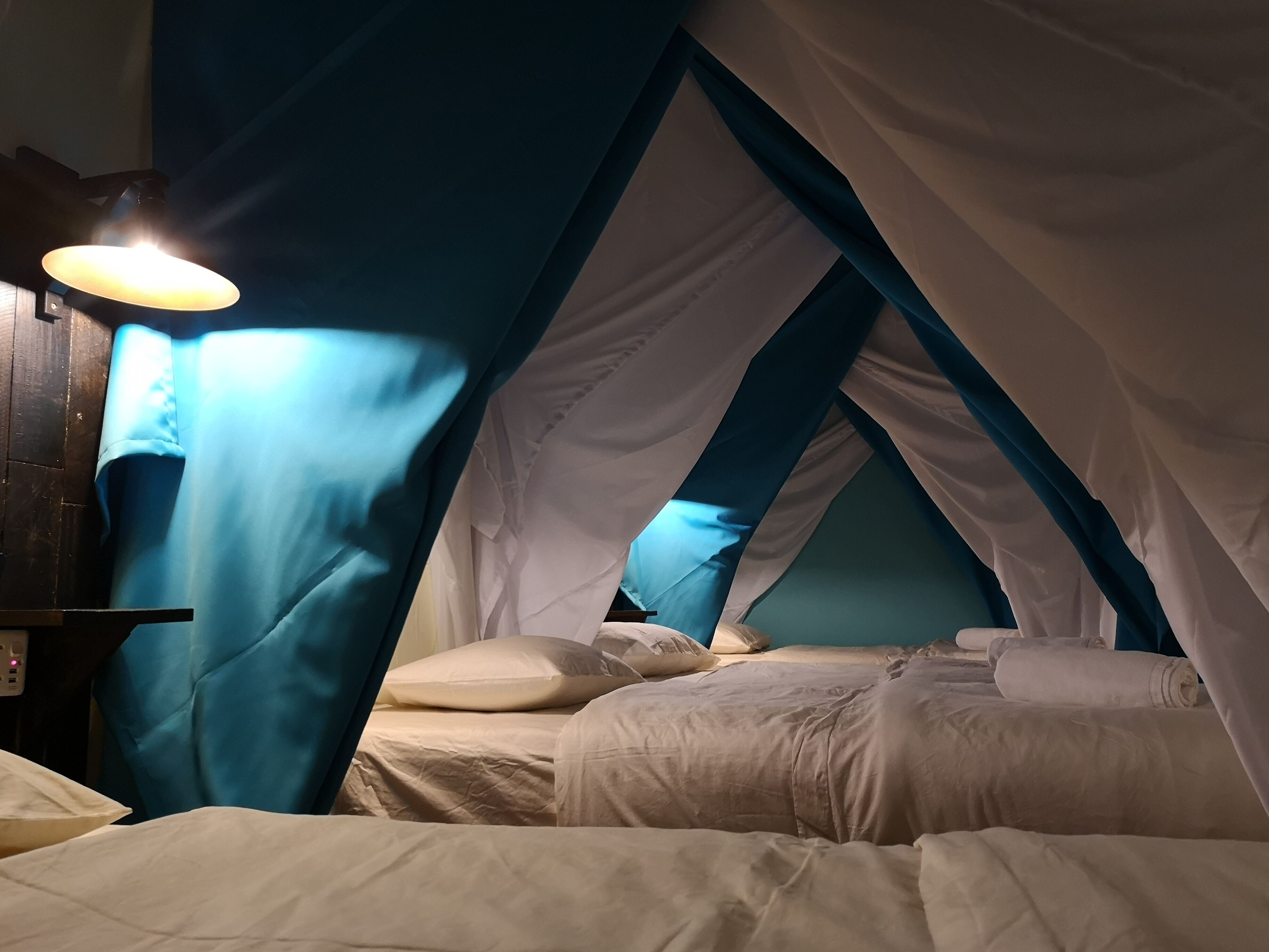 comfort shared dormitory, women only | 1 bedroom, desk, laptop workspace, iron/ironing board