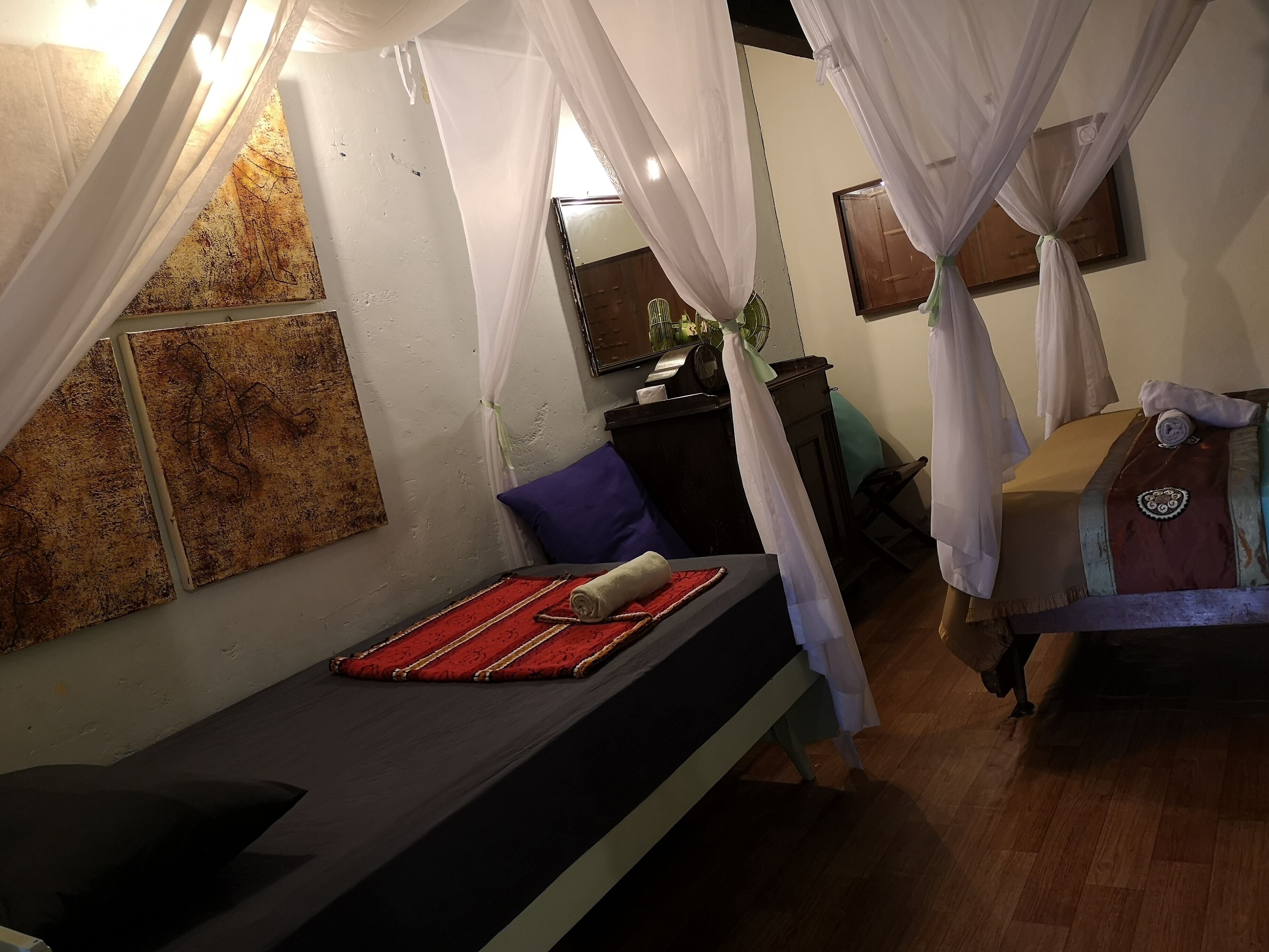 family triple room, multiple beds, private bathroom | 1 bedroom, desk, laptop workspace, iron/ironing board