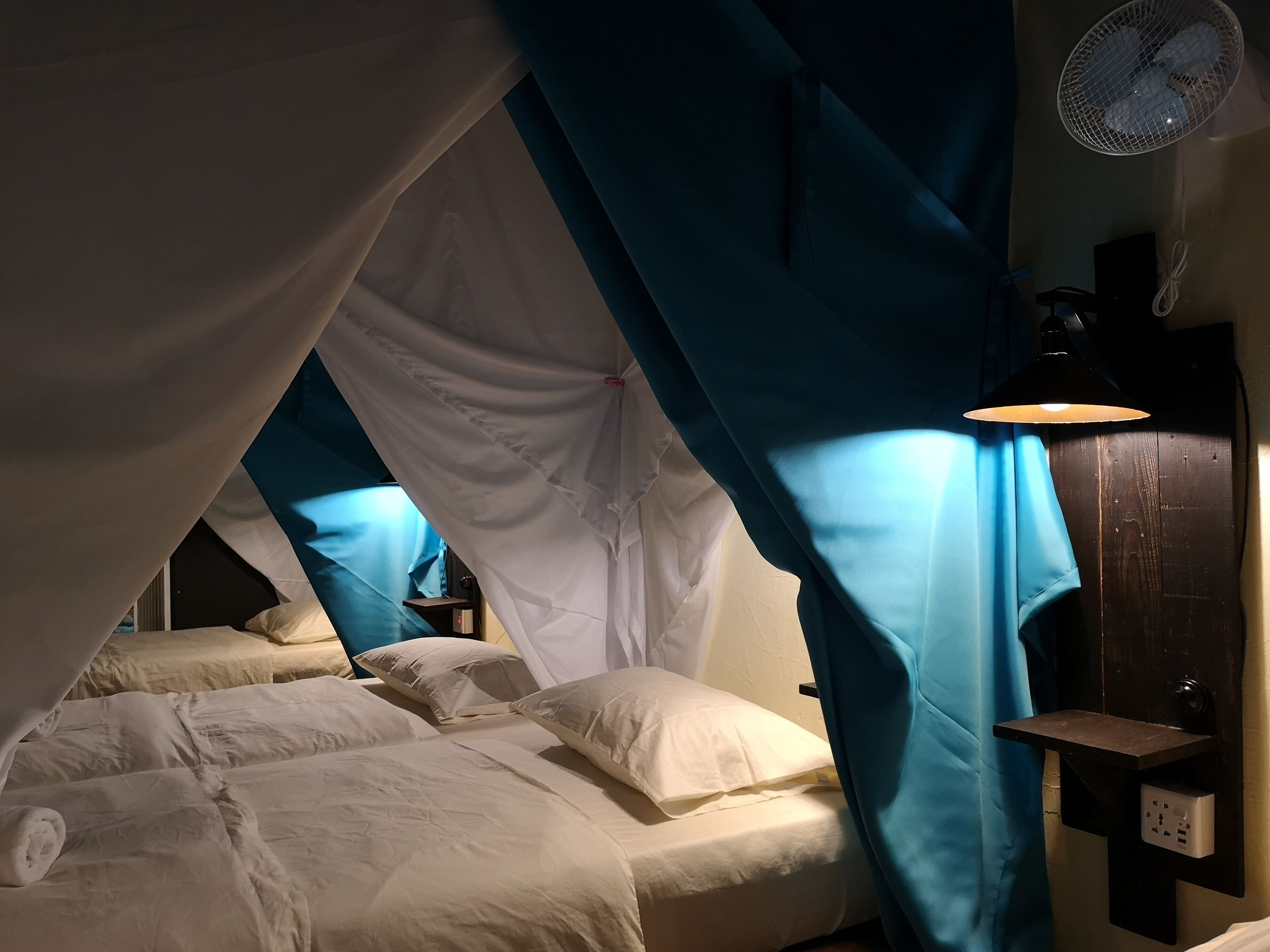 comfort shared dormitory, women only | 1 bedroom, desk, laptop workspace, iron/ironing board