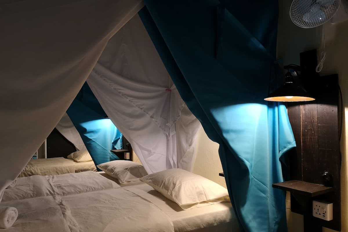 comfort shared dormitory, women only | 1 bedroom, desk, laptop workspace, iron/ironing board