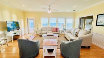 Smart TV, DVD player, video library