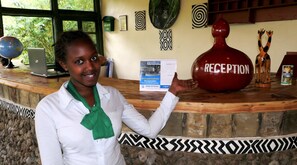 Welcome to the reception area, where guests can check in and access administrative services.