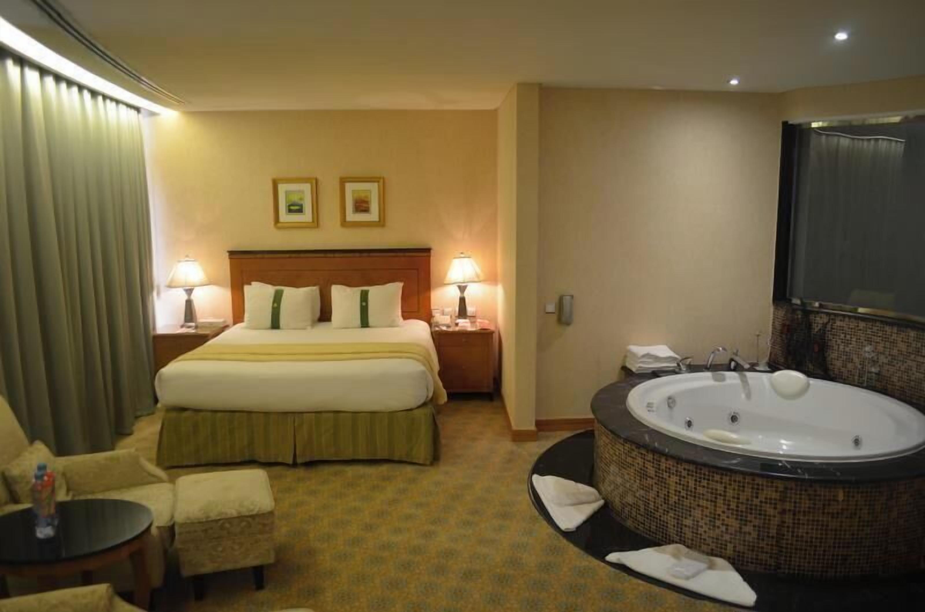 In-room safe, desk, laptop workspace, blackout curtains