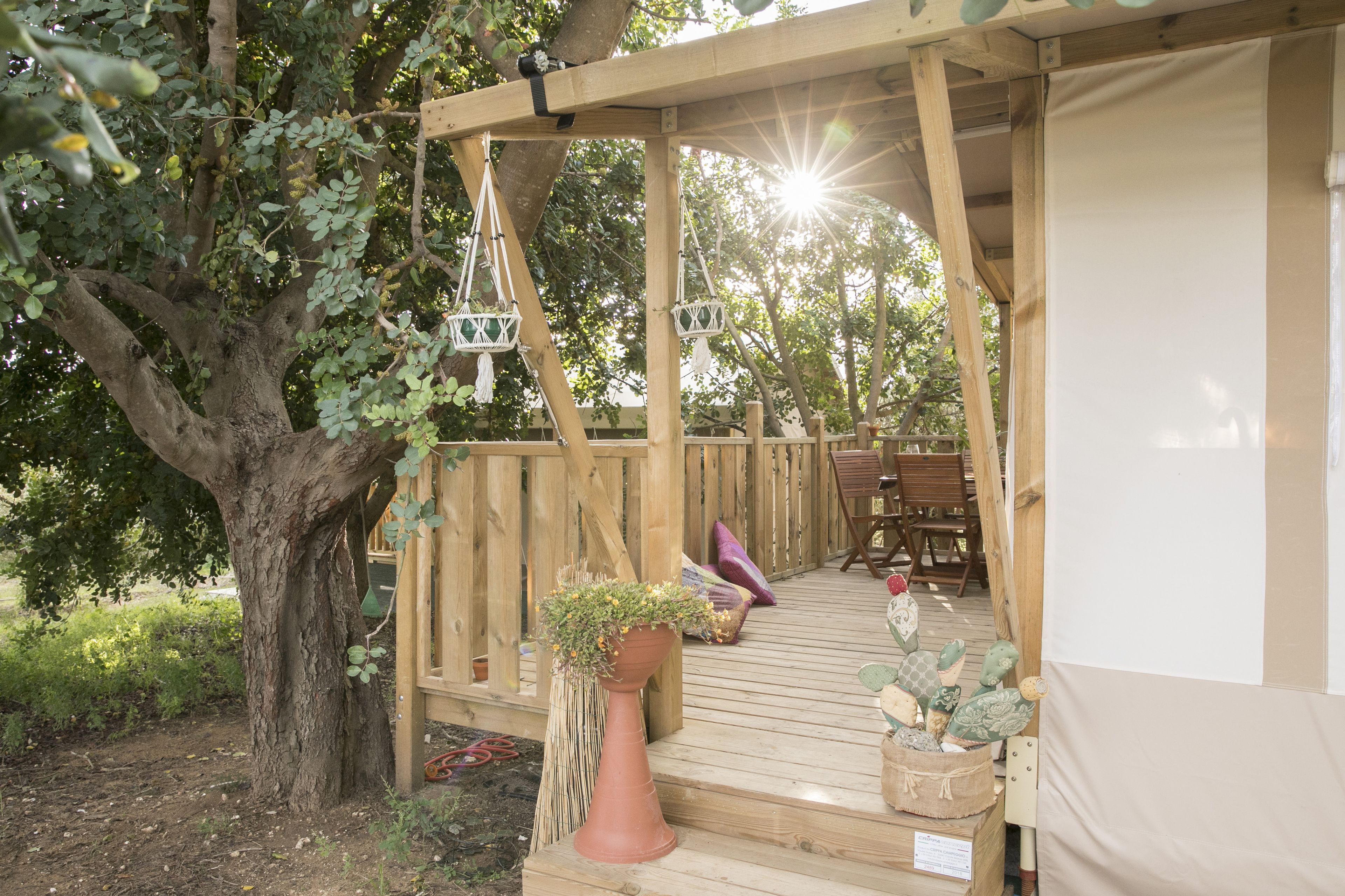 Tente Supérieure, 2 chambres | Terrasse/Patio