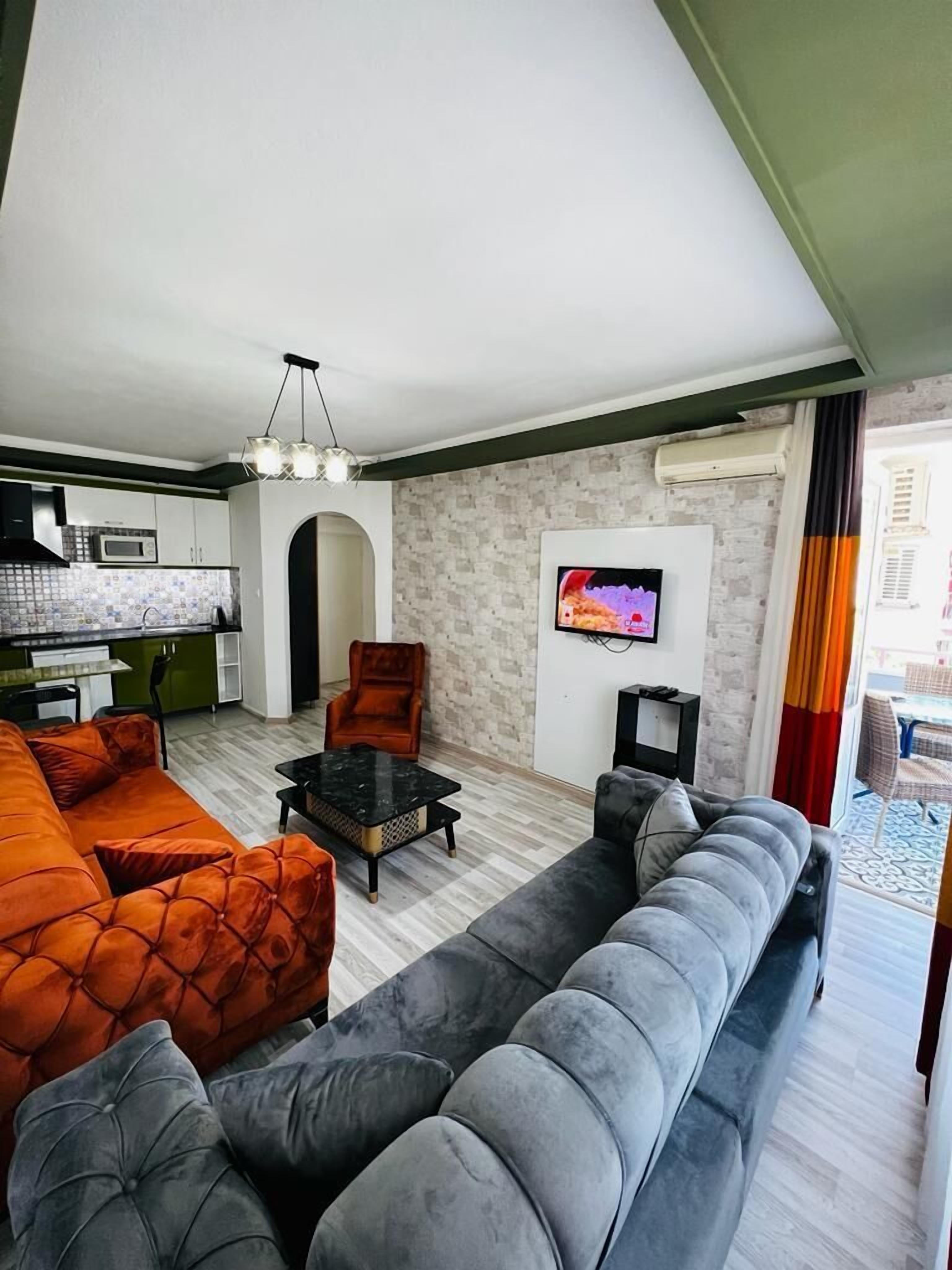 Huoneisto, 1 makuuhuone | Tallelokero huoneessa, työpöytä, ilmainen Wi-Fi, pääsy pyörätuolilla