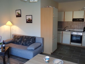 Apartment, 2 Schlafzimmer, Nichtraucher, Terrasse (5 Personen) | Eigene Küche