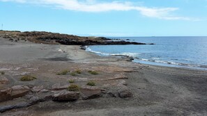 Accommodatie ligt op het strand