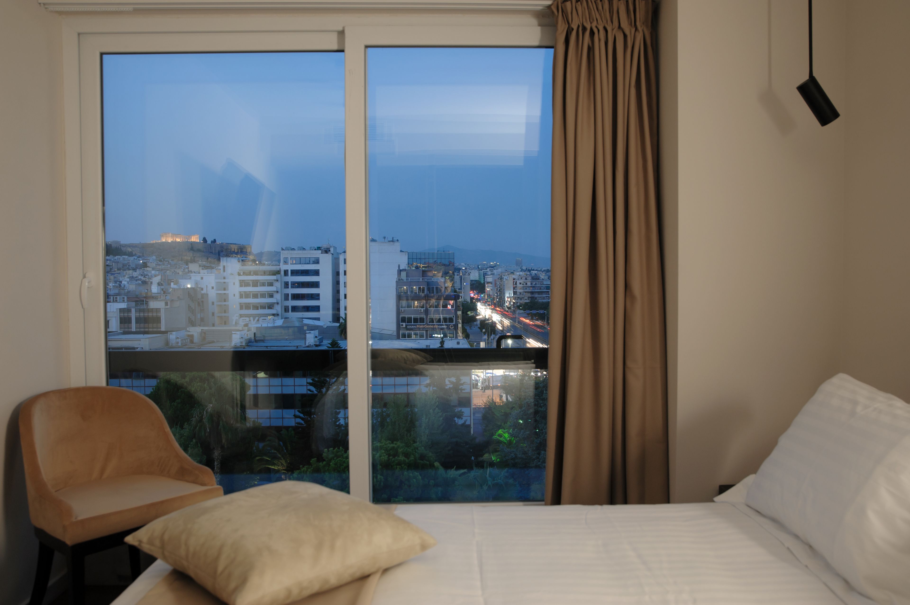 superior double or twin room, acropolis view | premium bedding, in-room safe, desk, blackout curtains