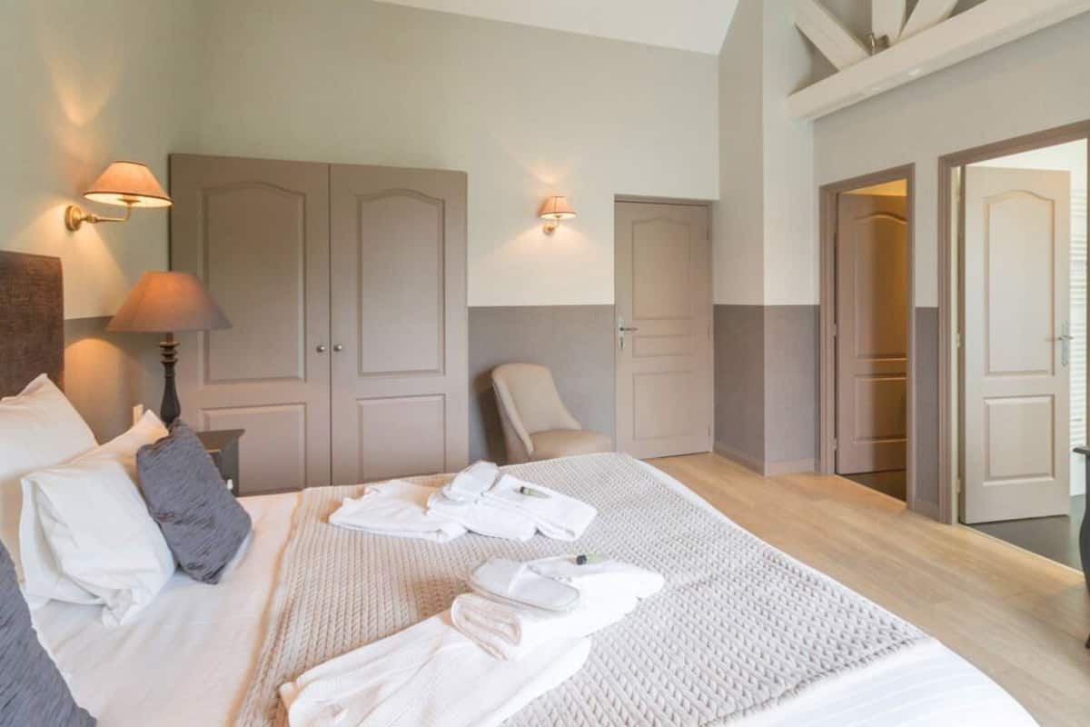 Deluxe tweepersoonskamer, en-suite badkamer (Au 1er Etage)